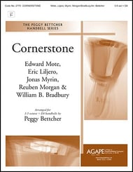 Cornerstone Handbell sheet music cover Thumbnail